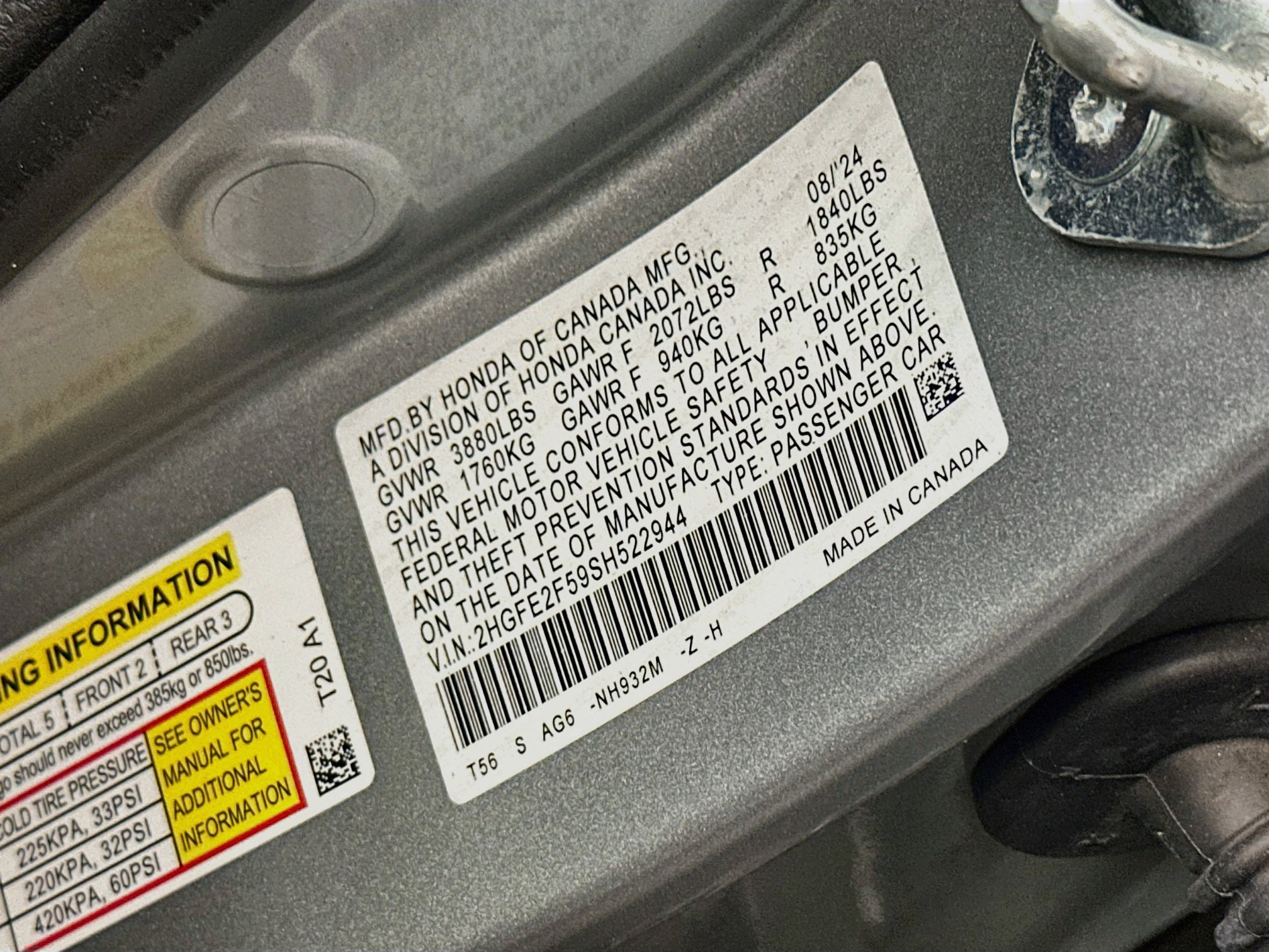 Used 2025 Honda Civic Sport image 12