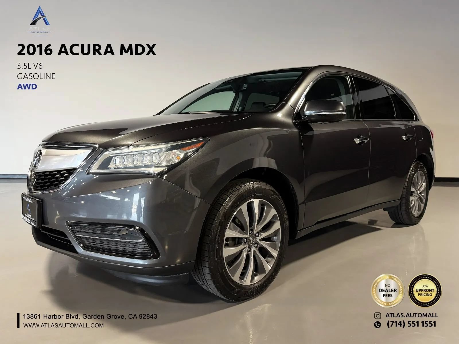 Used 2016 Acura MDX SH-AWD w/ Technology Package image 1