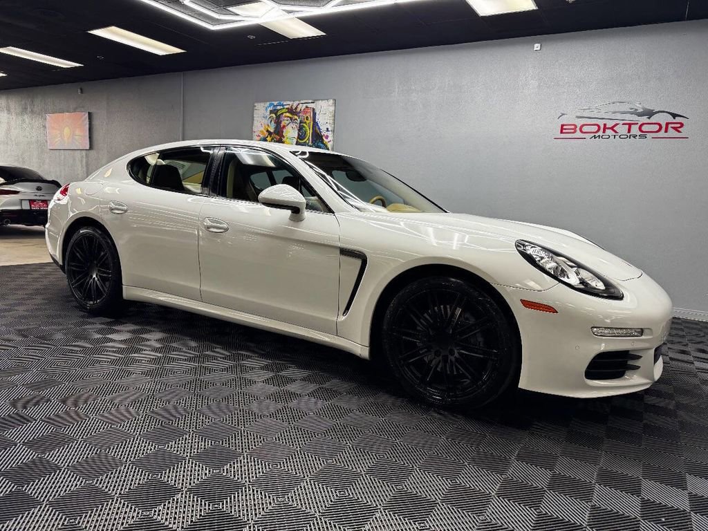 Used 2015 Porsche Panamera 4 AWD/4WD image 2