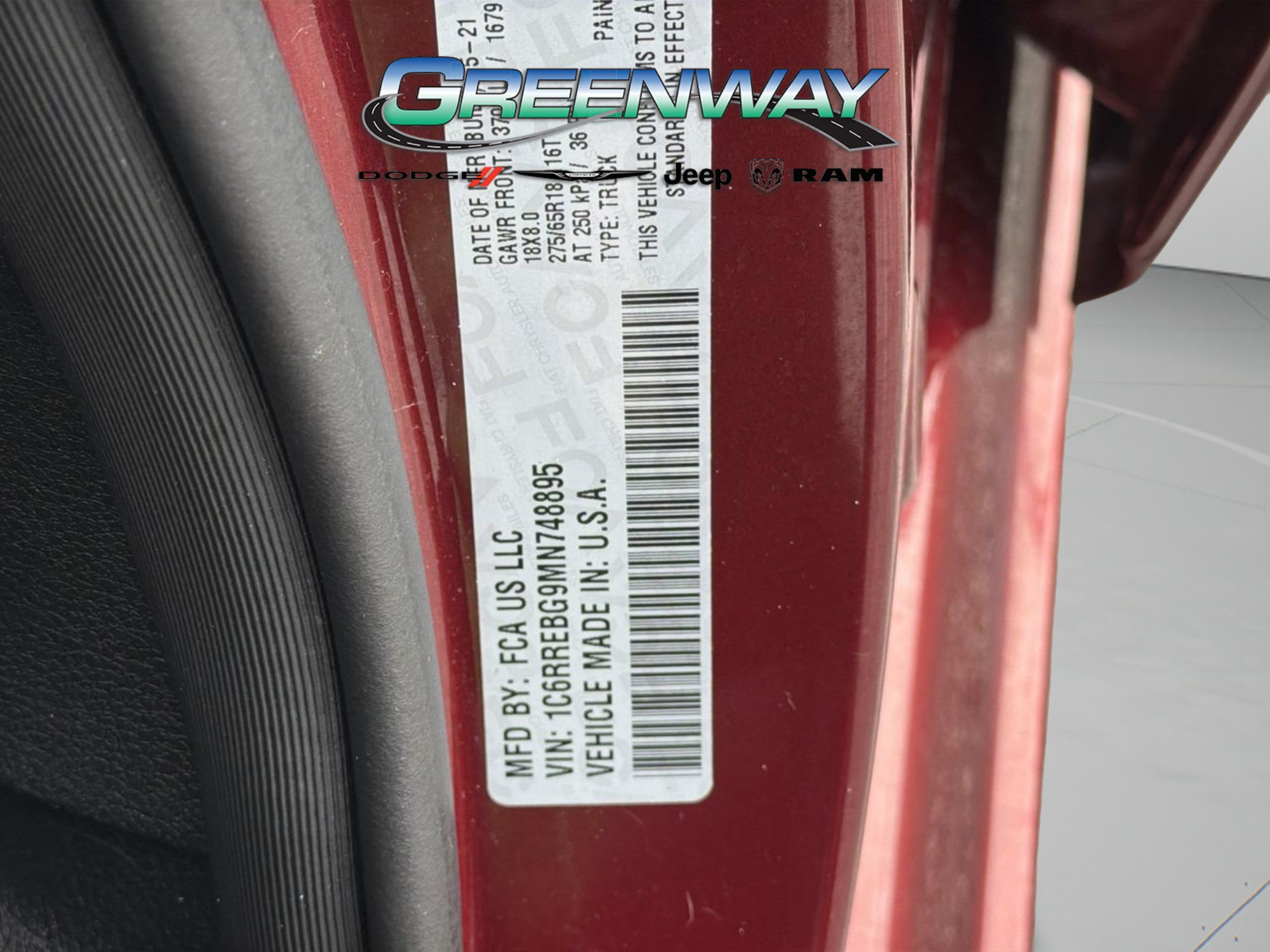 Used 2021 RAM 1500 Big Horn RWD image 28