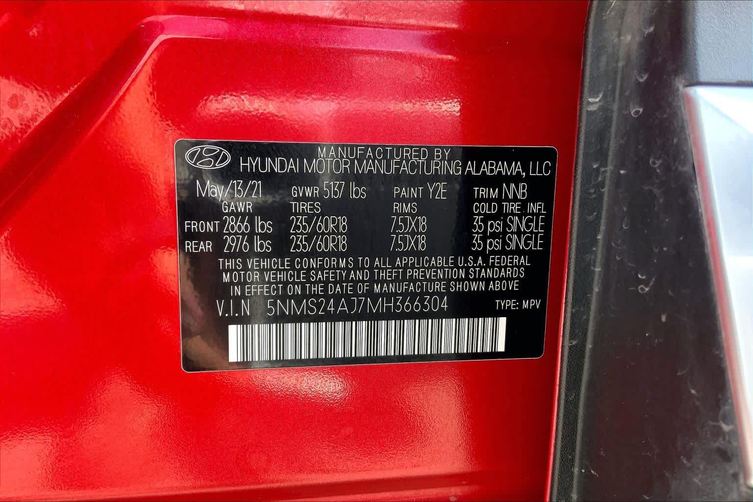 Used 2021 Hyundai Santa Fe SEL FWD image 69