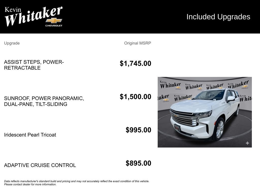 Certified 2022 Chevrolet Tahoe High Country AWD/4WD image 37