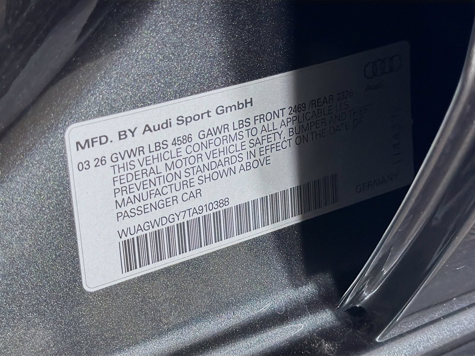 New 2026 Audi RS 3 AWD/4WD image 34