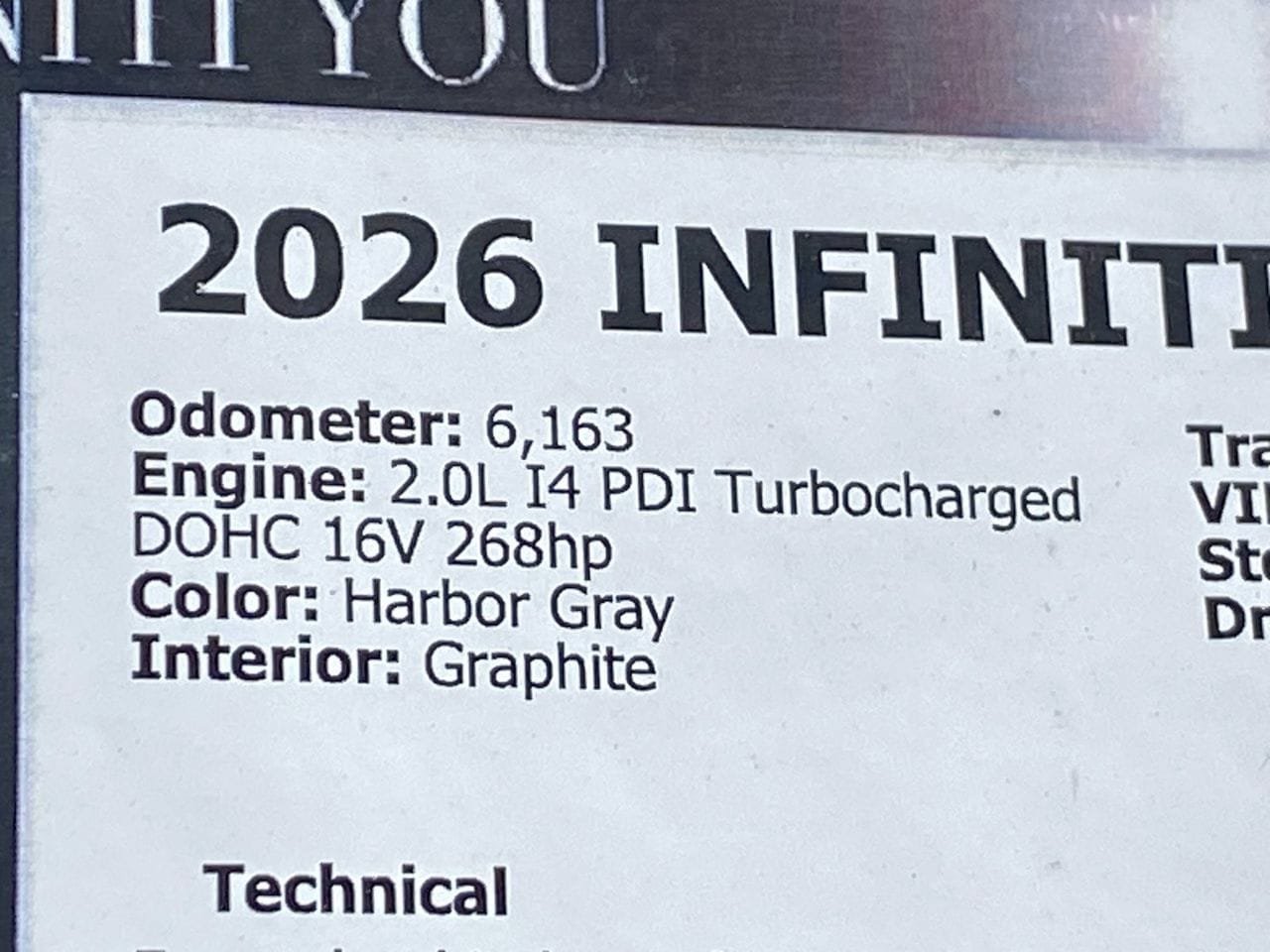 Certified 2026 INFINITI QX60 Luxe w/ Cargo Package FWD image 36
