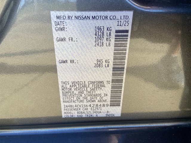 Used 2025 Nissan Altima 2.5 SR FWD image 35