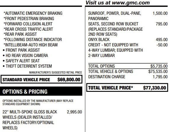 Certified 2023 GMC Yukon XL SLT AWD/4WD image 2