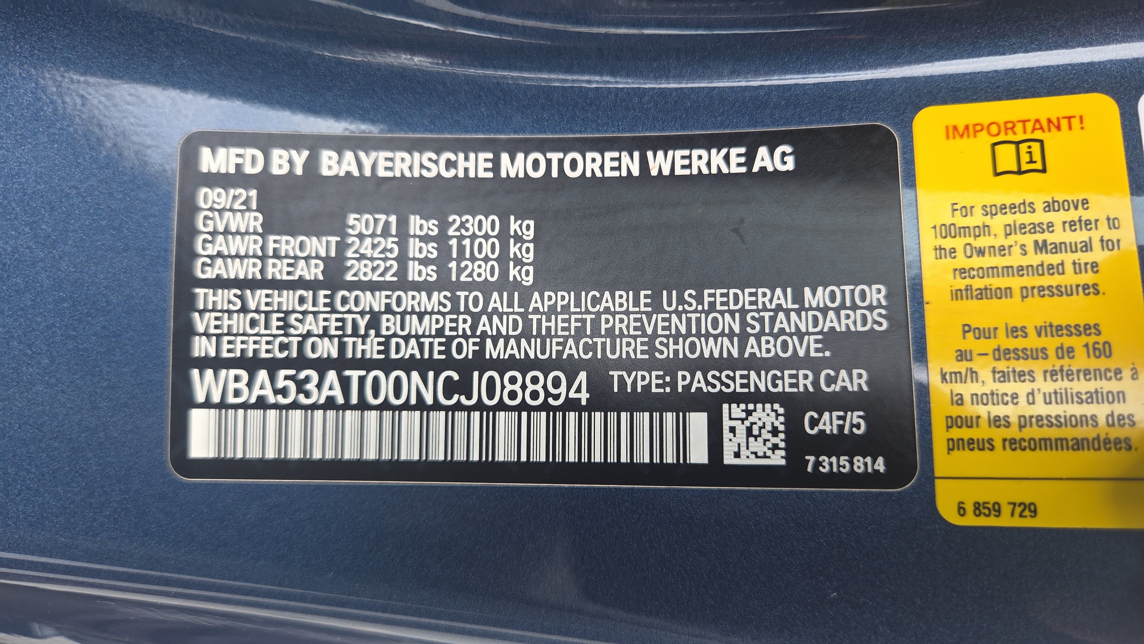 Used 2022 BMW M440i Convertible w/ Premium Package RWD image 19