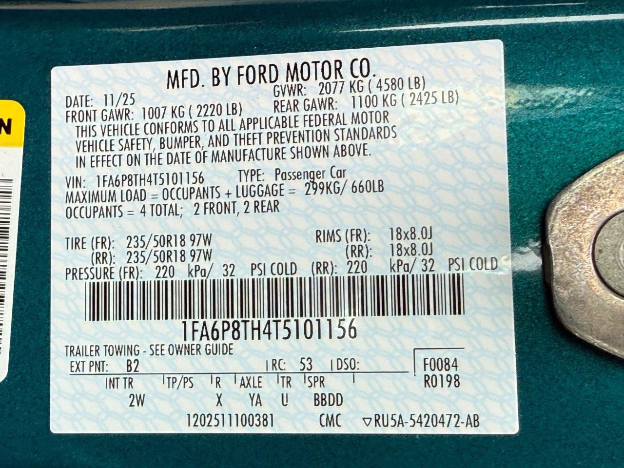 New 2026 Ford Mustang Coupe image 19