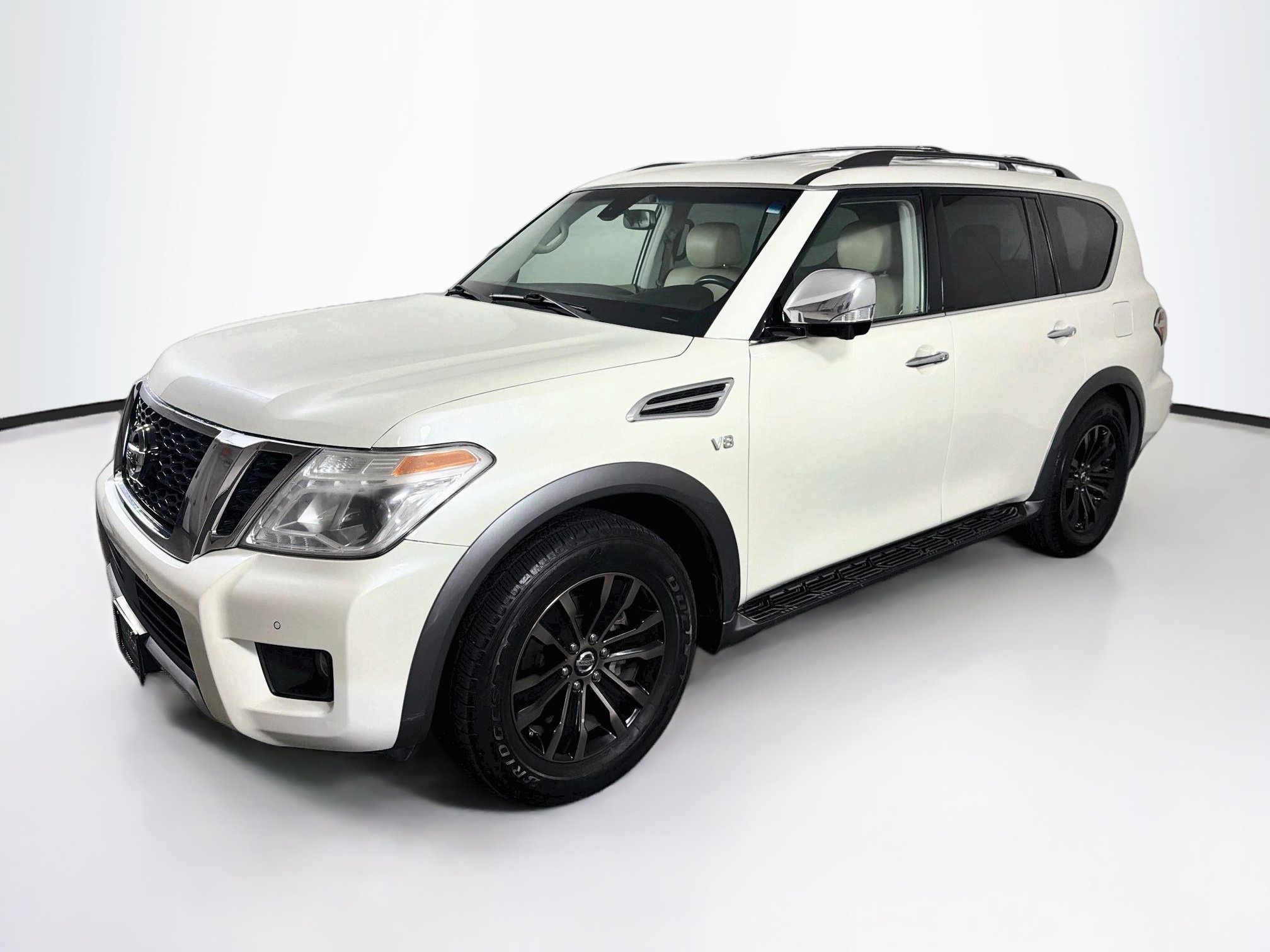 Used 2017 Nissan Armada Platinum w/ Captain Seat Package RWD image 3