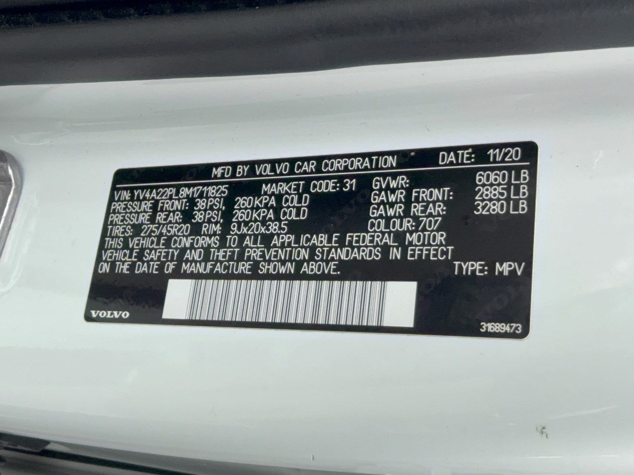 Used 2021 Volvo XC90 T6 Inscription AWD/4WD image 31