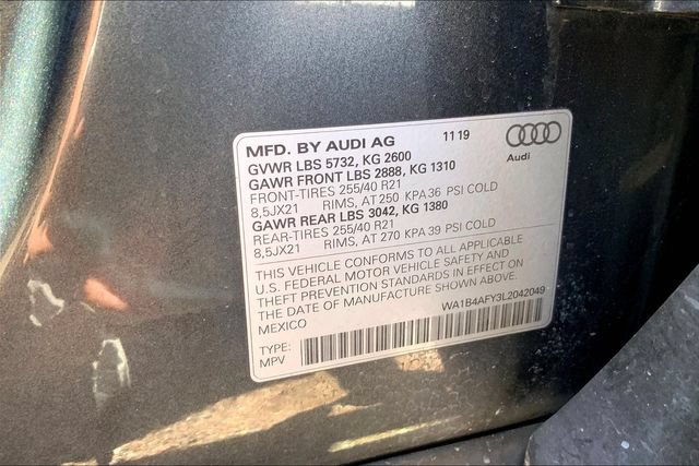 Used 2020 Audi SQ5 Premium Plus w/ Premium Plus Package AWD/4WD image 34