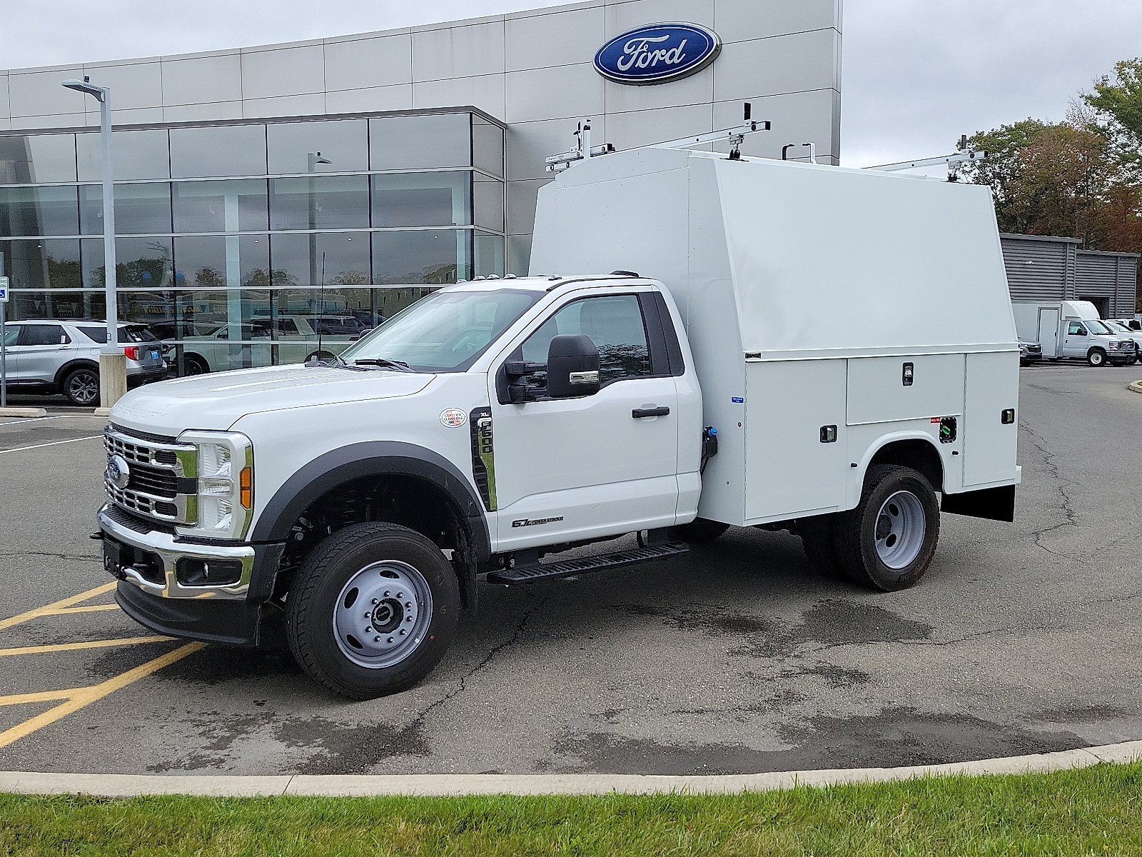 New 2024 Ford F600 4x4 Regular Cab Super Duty w/ Snow Plow Prep Package image 2