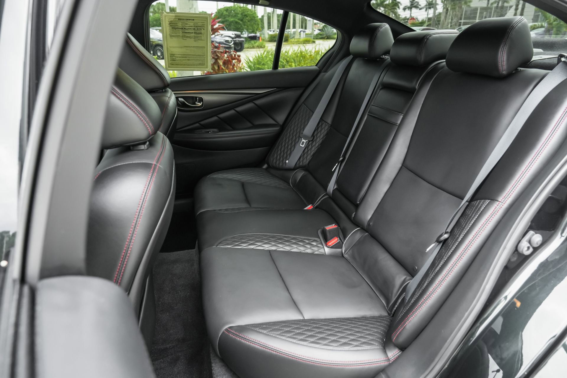 Used 2023 INFINITI Q50 Red Sport 400 w/ Black Opal Edition image 34