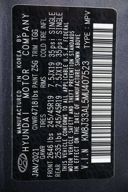 Used 2021 Hyundai Tucson Sport image 9