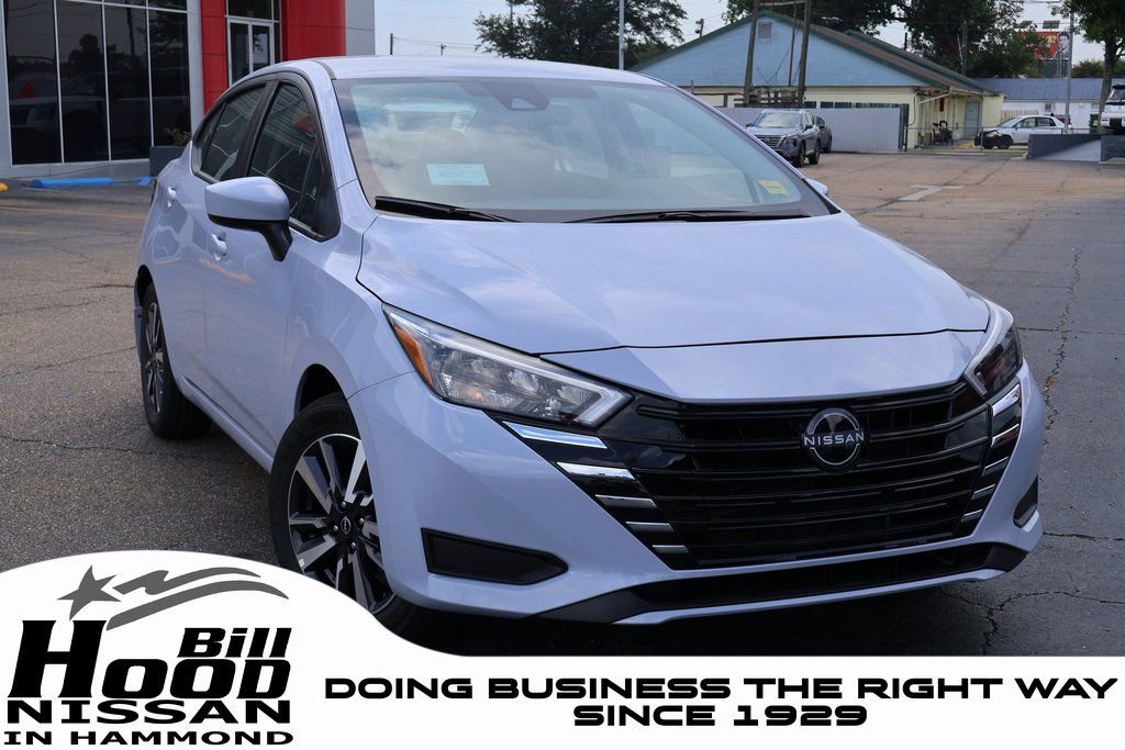 New 2025 Nissan Versa SV w/ Trunk Package image 1