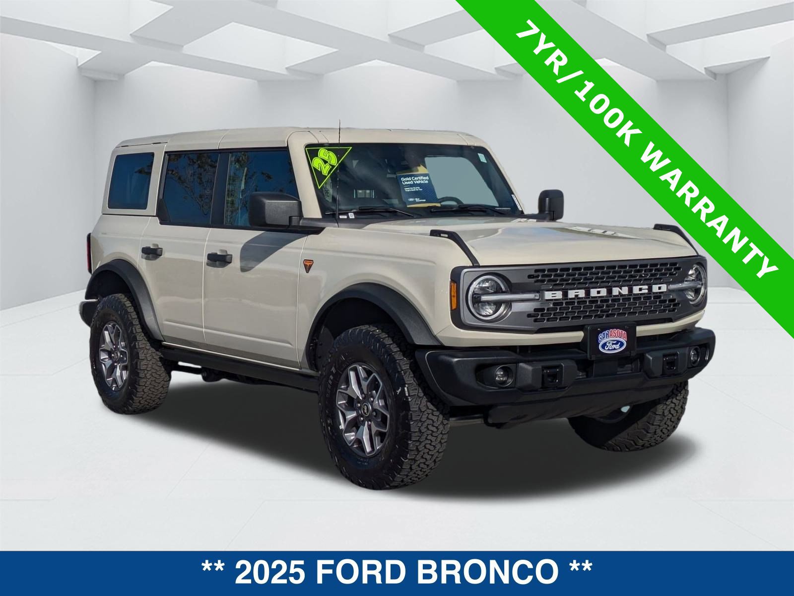 Certified 2025 Ford Bronco Badlands video 2