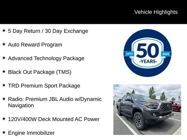Used 2023 Toyota Tacoma TRD Sport w/ TRD Premium Sport Package AWD/4WD image 5