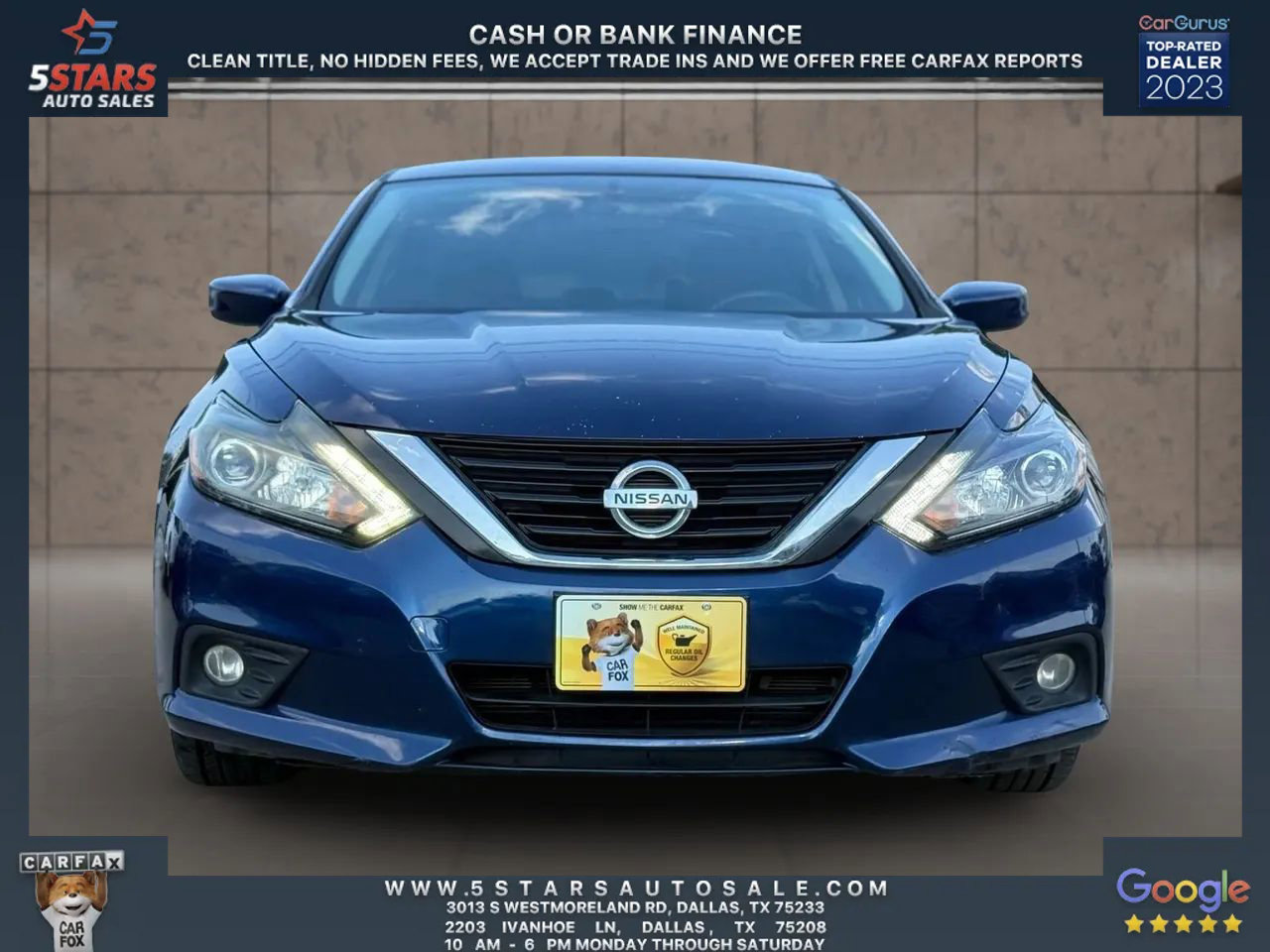 Used 2016 Nissan Altima 2.5 SR w/ LED Appearance Package image 4