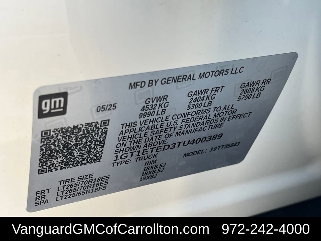 New 2026 GMC Sierra EV Elevation image 33