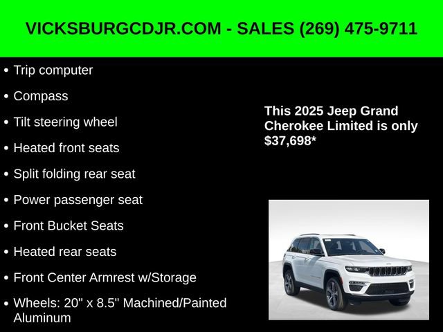 New 2025 Jeep Grand Cherokee Limited image 33
