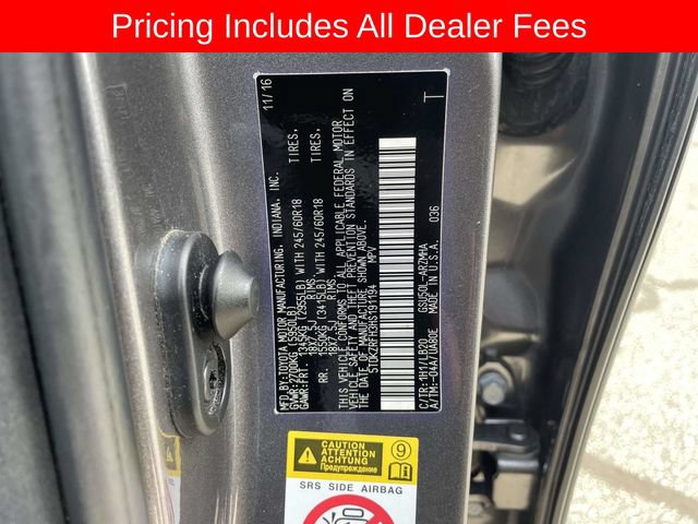 Used 2017 Toyota Highlander XLE FWD image 42