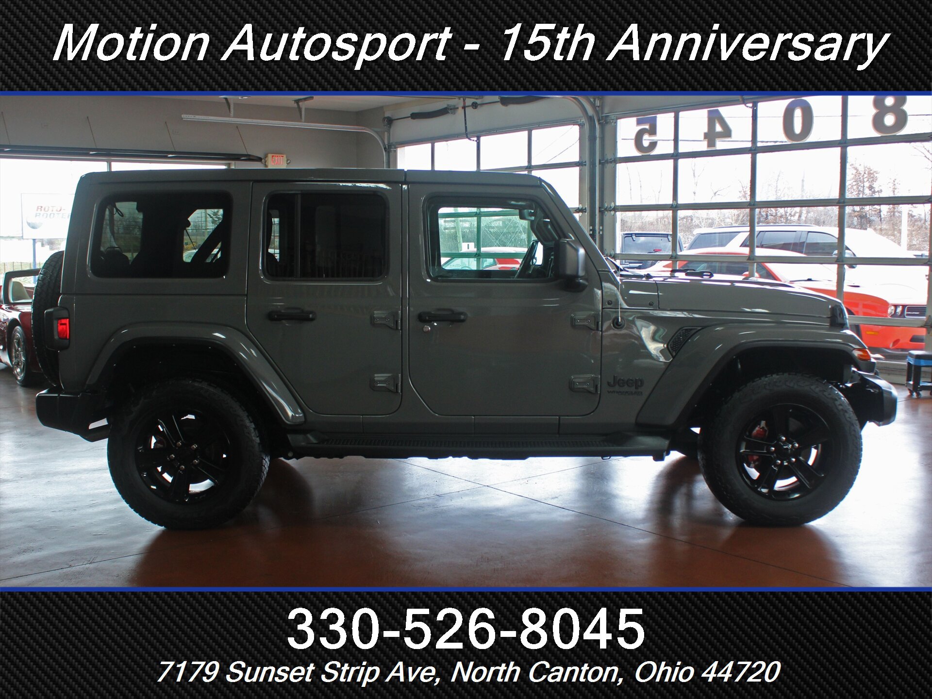 Used 2022 Jeep Wrangler Unlimited Sahara AWD/4WD image 15