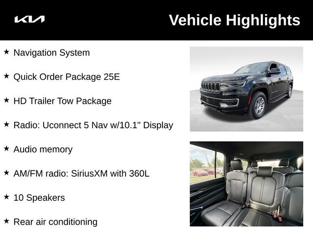 Used 2023 Jeep Wagoneer 4WD image 4