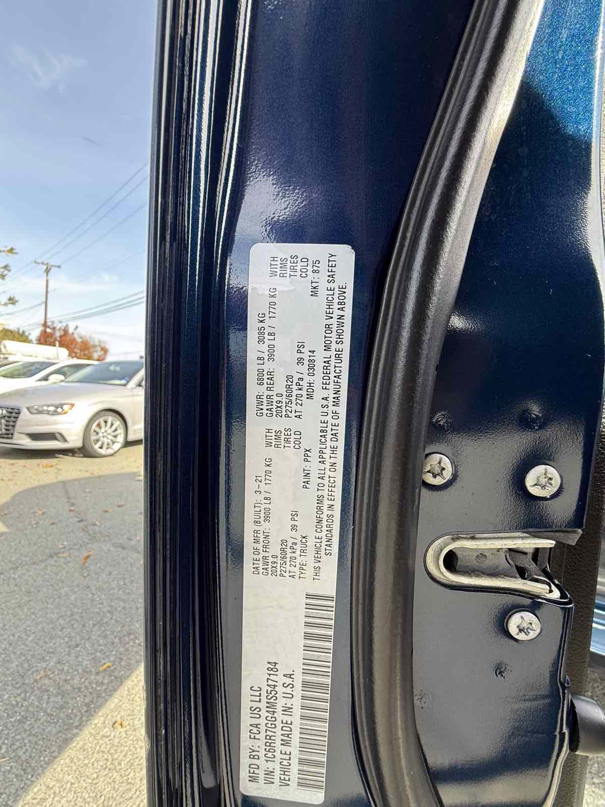 Used 2021 RAM 1500 Classic Warlock w/ Electronics Group image 19