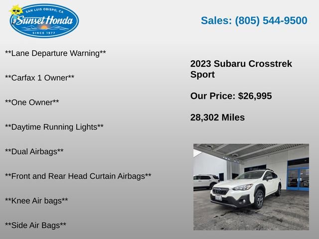 Used 2023 Subaru Crosstrek 2.5i Sport AWD/4WD image 6