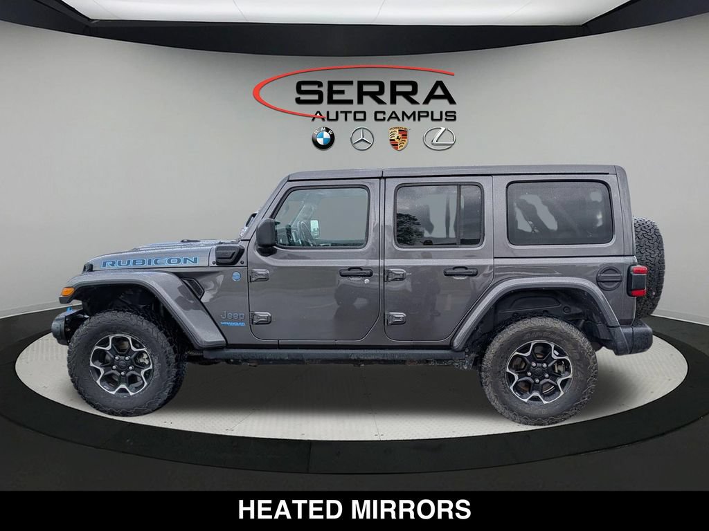 Used 2021 Jeep Wrangler Unlimited Rubicon 4xe w/ Steel Bumper Group AWD/4WD image 10