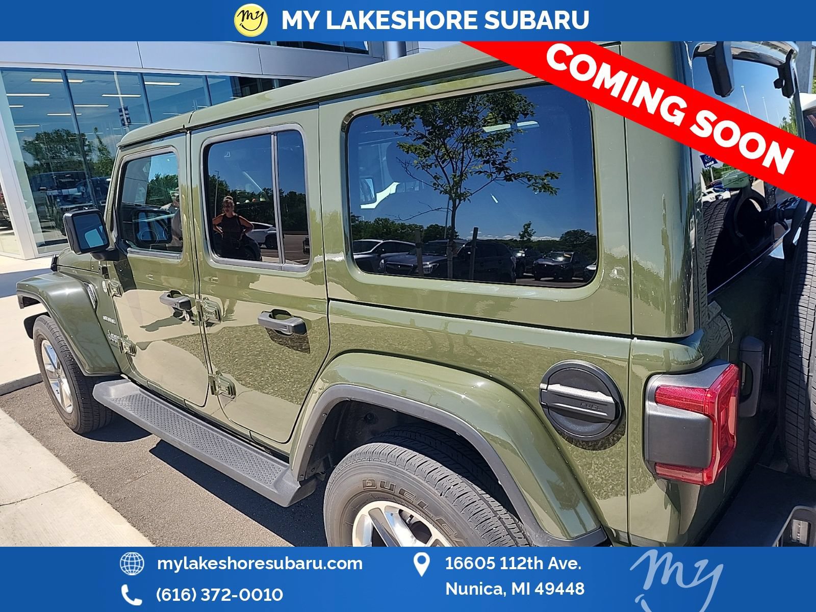 Used 2023 Jeep Wrangler Unlimited Sahara w/ LED Lighting Group AWD/4WD image 5