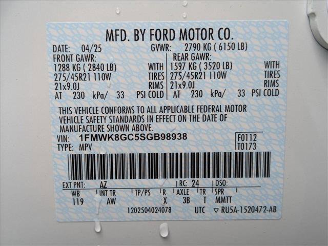 New 2025 Ford Explorer ST w/ Sun And Sound Package image 17