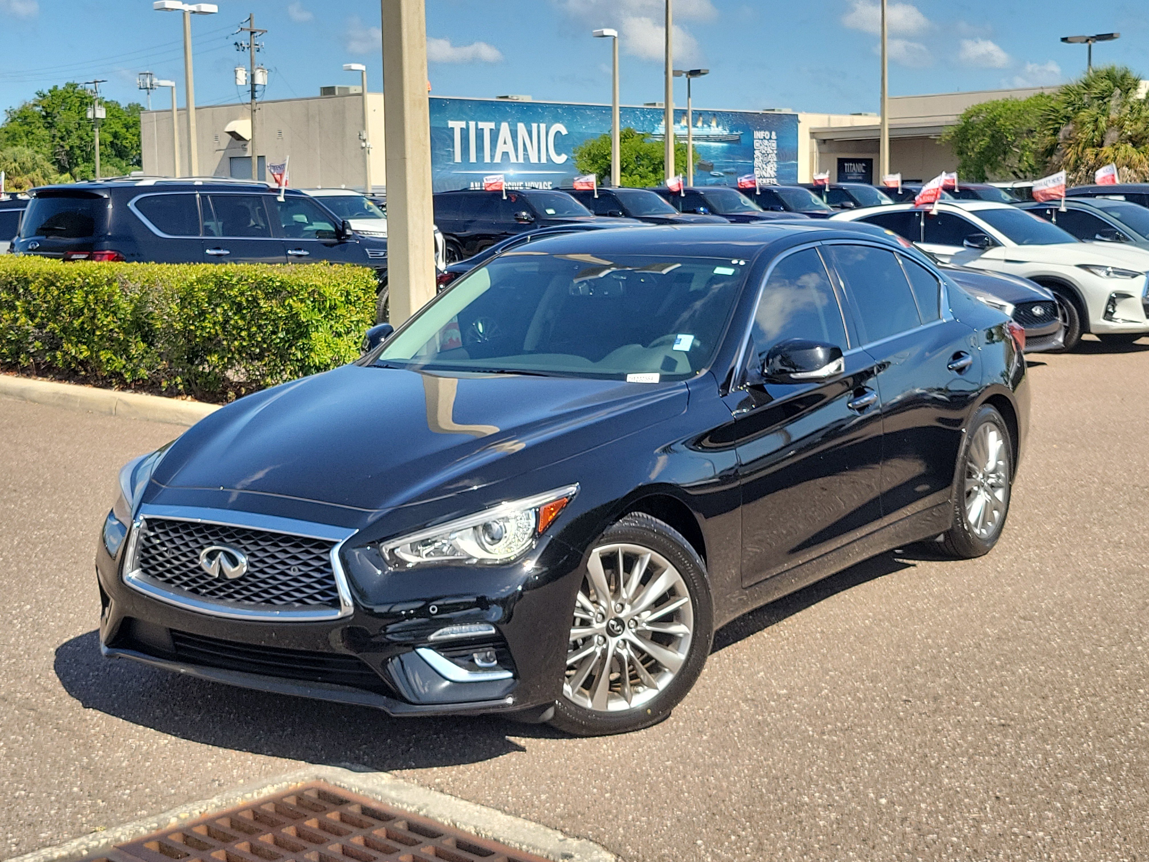 Certified 2023 INFINITI Q50 Luxe w/ Cargo Package