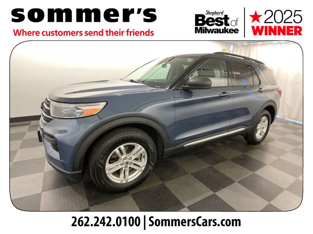 Used 2021 Ford Explorer XLT w/ Class III Trailer Tow Package AWD/4WD image 7