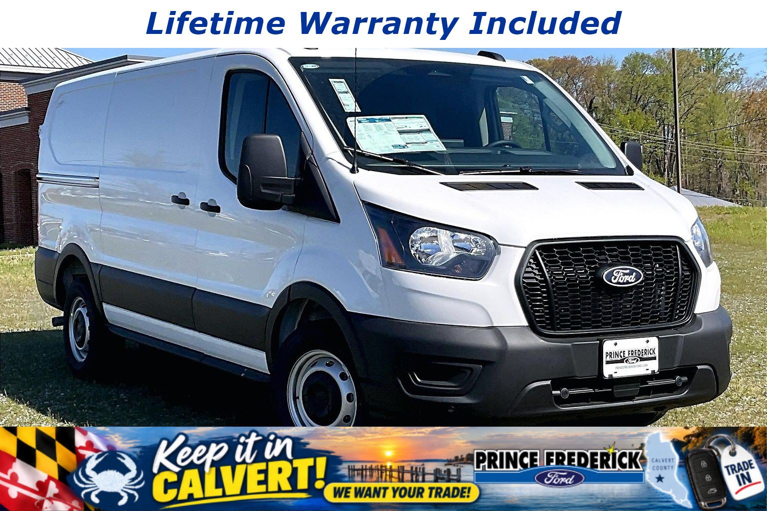 New 2026 Ford Transit 150 Low Roof w/ Load Area Protection Package RWD image 1