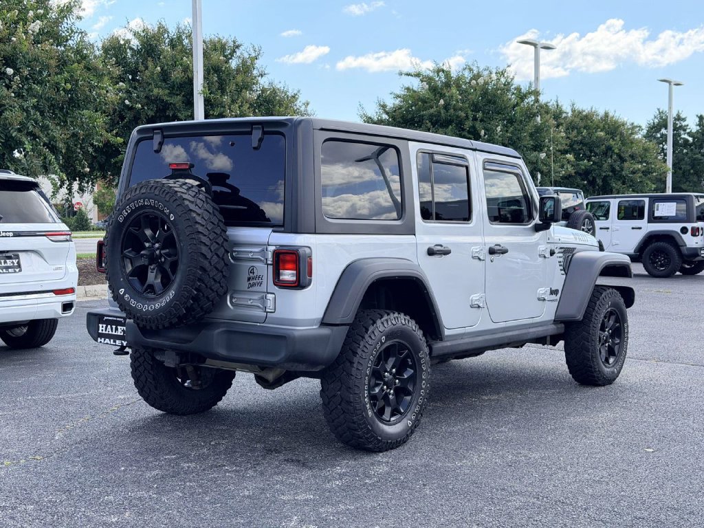 Used 2022 Jeep Wrangler Unlimited Sport AWD/4WD image 2
