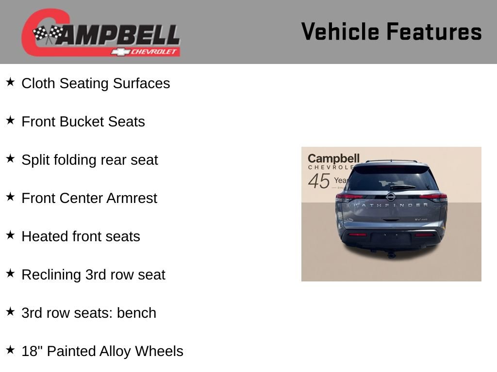 Used 2022 Nissan Pathfinder SV AWD/4WD image 10