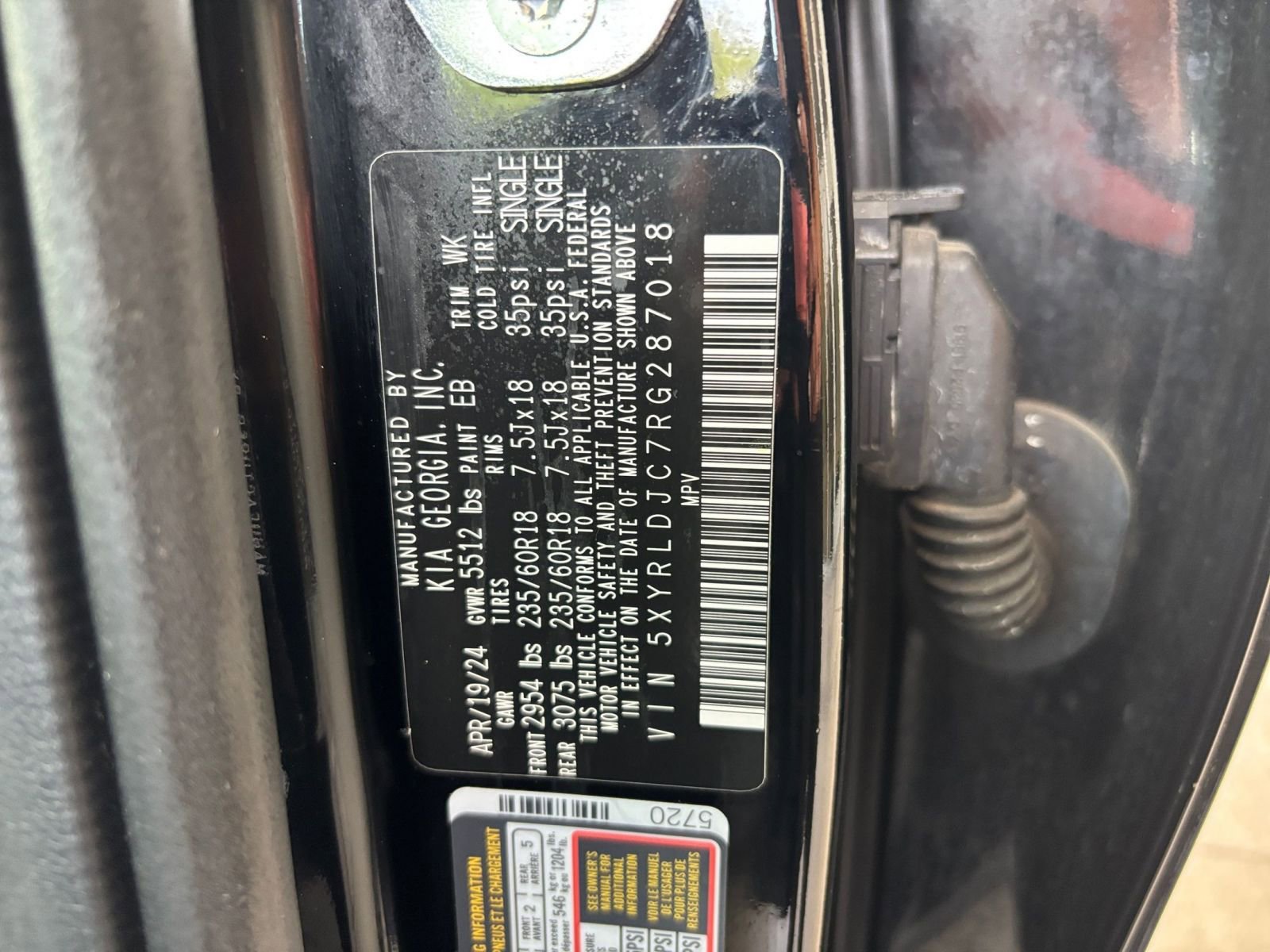 Used 2024 Kia Sorento S AWD/4WD image 32