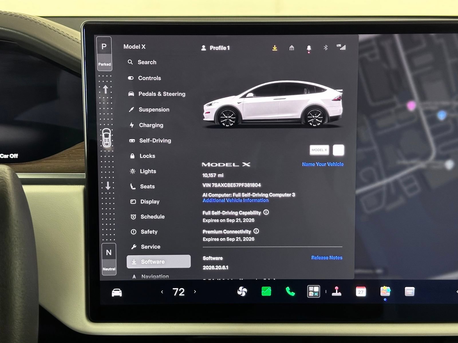 Used 2023 Tesla Model X AWD/4WD image 3