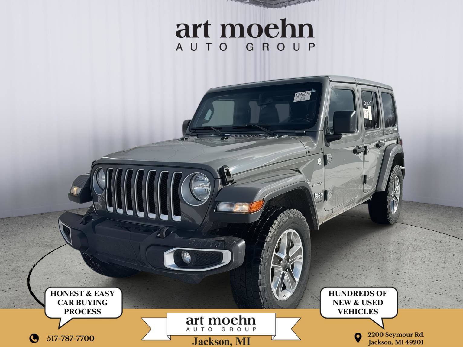 Used 2023 Jeep Wrangler Sahara image 1
