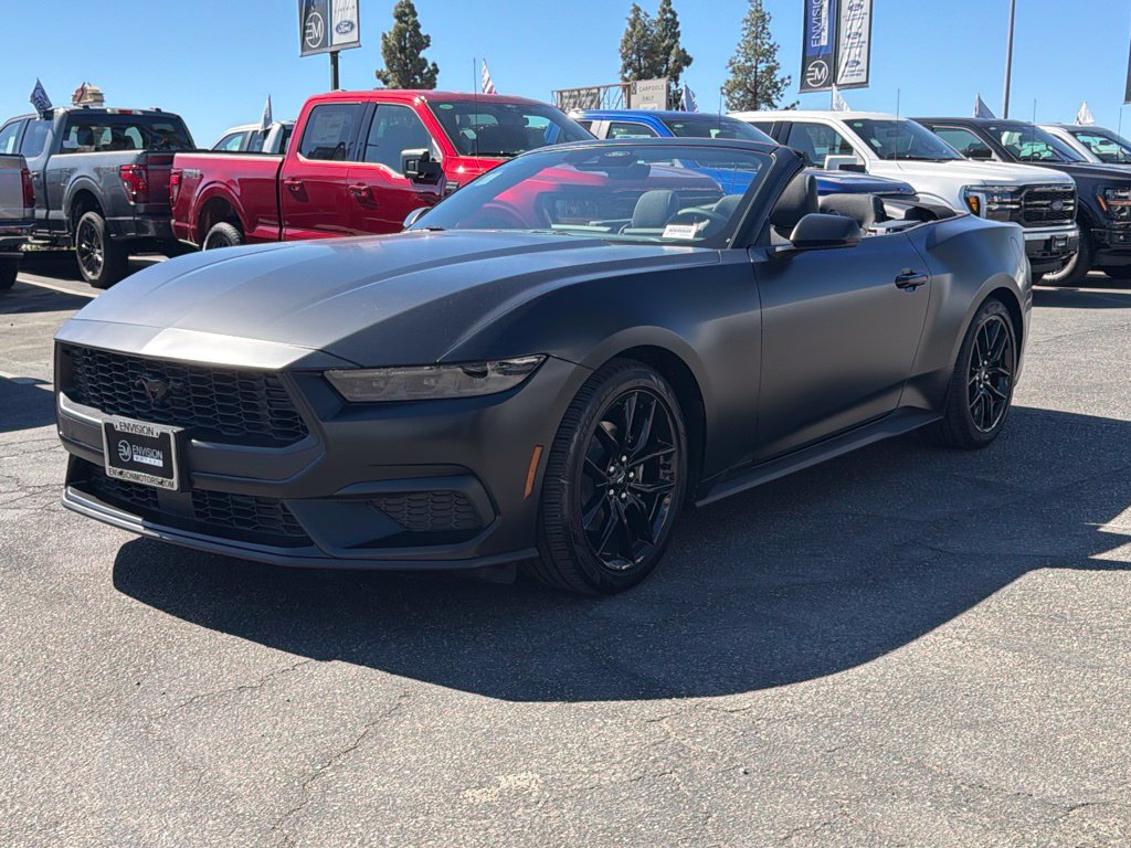 New 2026 Ford Mustang Convertible w/ Mustang Nite Pony Package RWD image 6