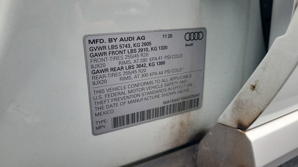 Used 2021 Audi SQ5 Premium Plus w/ Premium Plus Package AWD/4WD image 25
