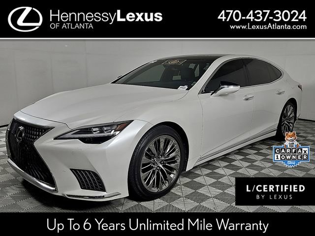 Used 2022 Lexus LS 500 w/ Interior Upgrade Package RWD video 1
