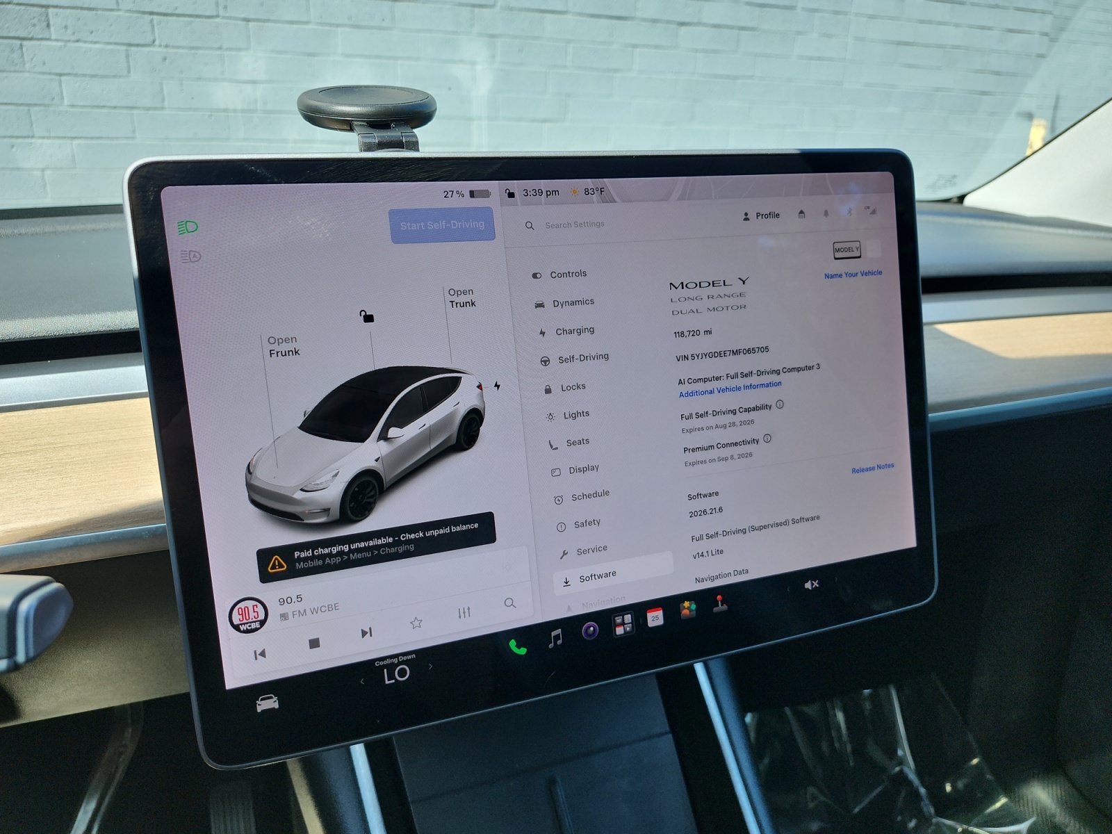 Used 2021 Tesla Model Y Long Range AWD/4WD image 17