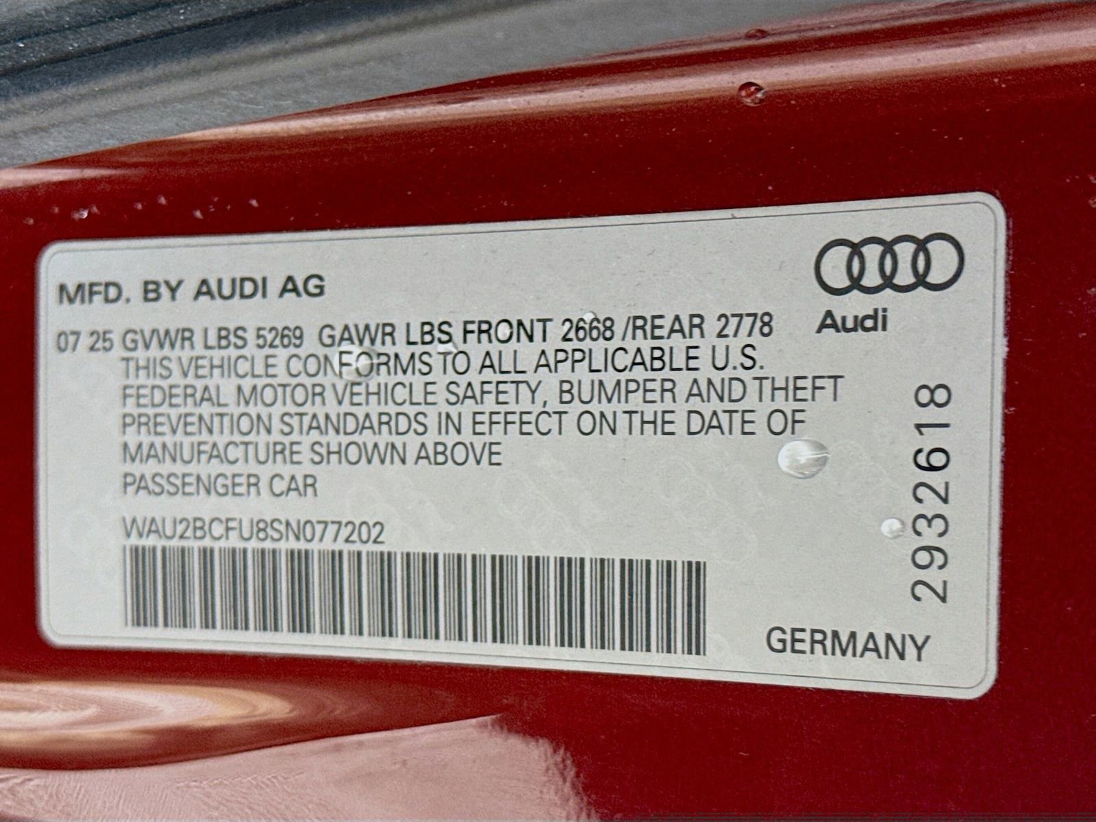 Certified 2025 Audi A5 2.0T Premium w/ Premium Plus AWD/4WD image 31