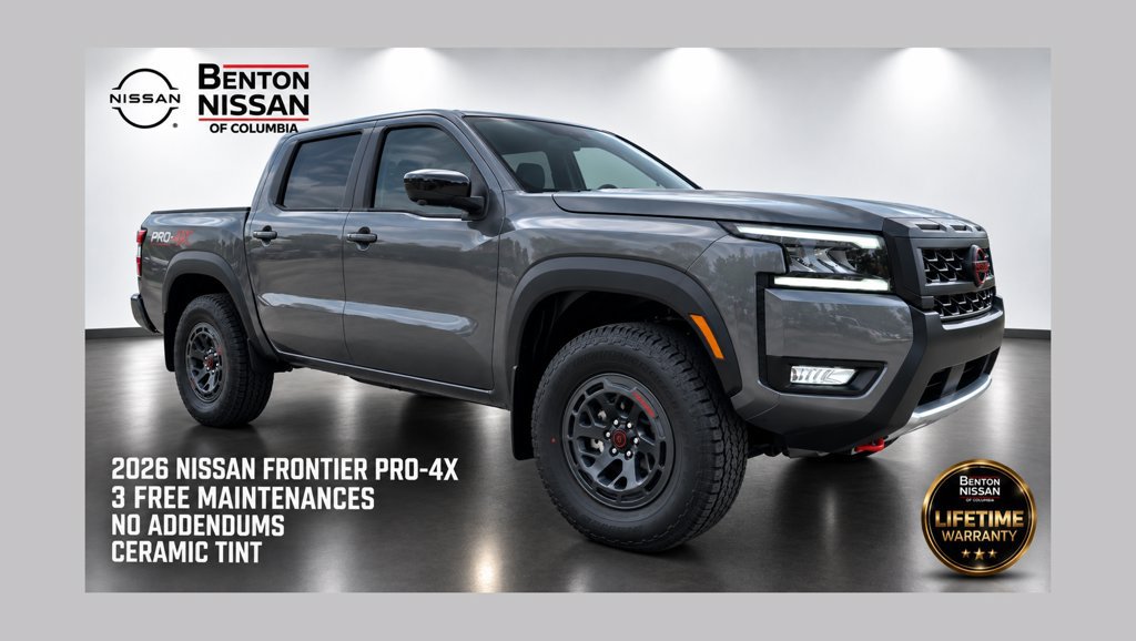 New 2026 Nissan Frontier PRO-4X w/ Tow Package