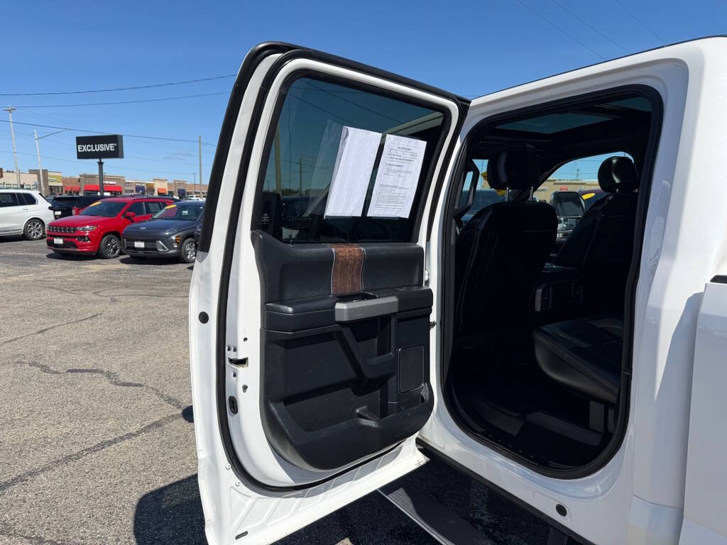 Used 2017 Ford F450 Platinum w/ Platinum Ultimate Package AWD/4WD image 39