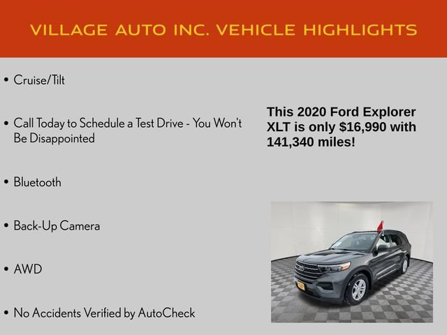 Used 2020 Ford Explorer XLT w/ Comfort Package AWD/4WD image 14
