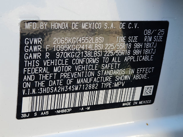 Certified 2025 Acura ADX AWD image 27