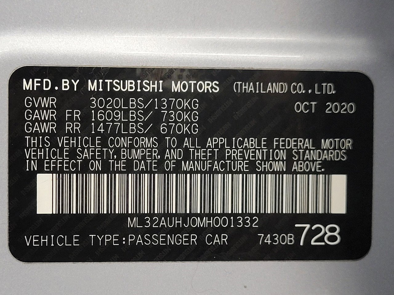 Used 2021 Mitsubishi Mirage ES image 27